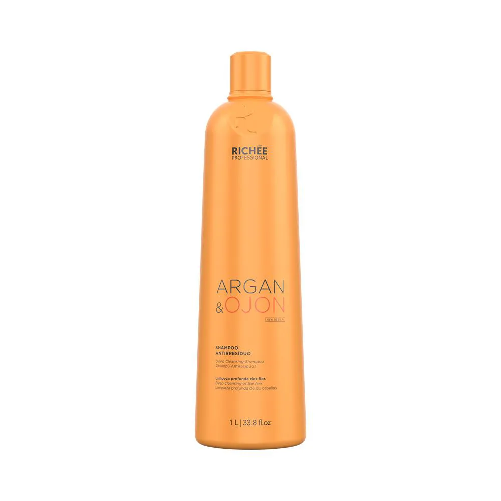 Argan e Ojon Shampoo Antirresíduo 1l