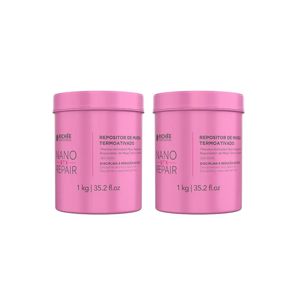 Nanobtx Repair Repositor de Massa Kit Duo (2x1Kg)