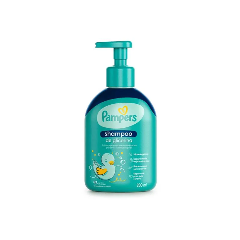 Shampoo Glicerina Pampers 200Ml