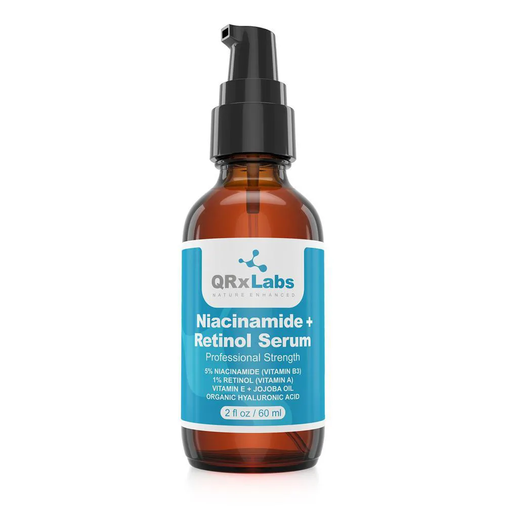 QRXLABS SERUM ANTI-IDADE COM NIACINAMIDA E RETINOL 60ML