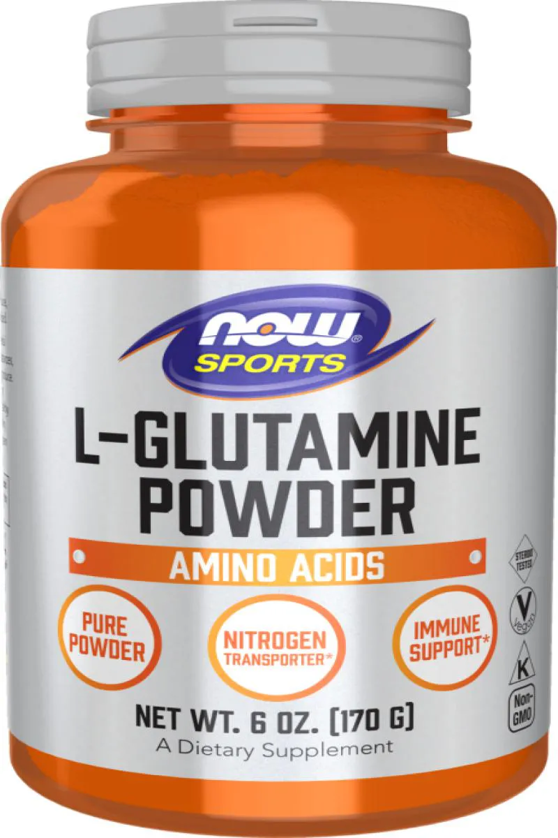 L-Glutamina em pó Now 170g