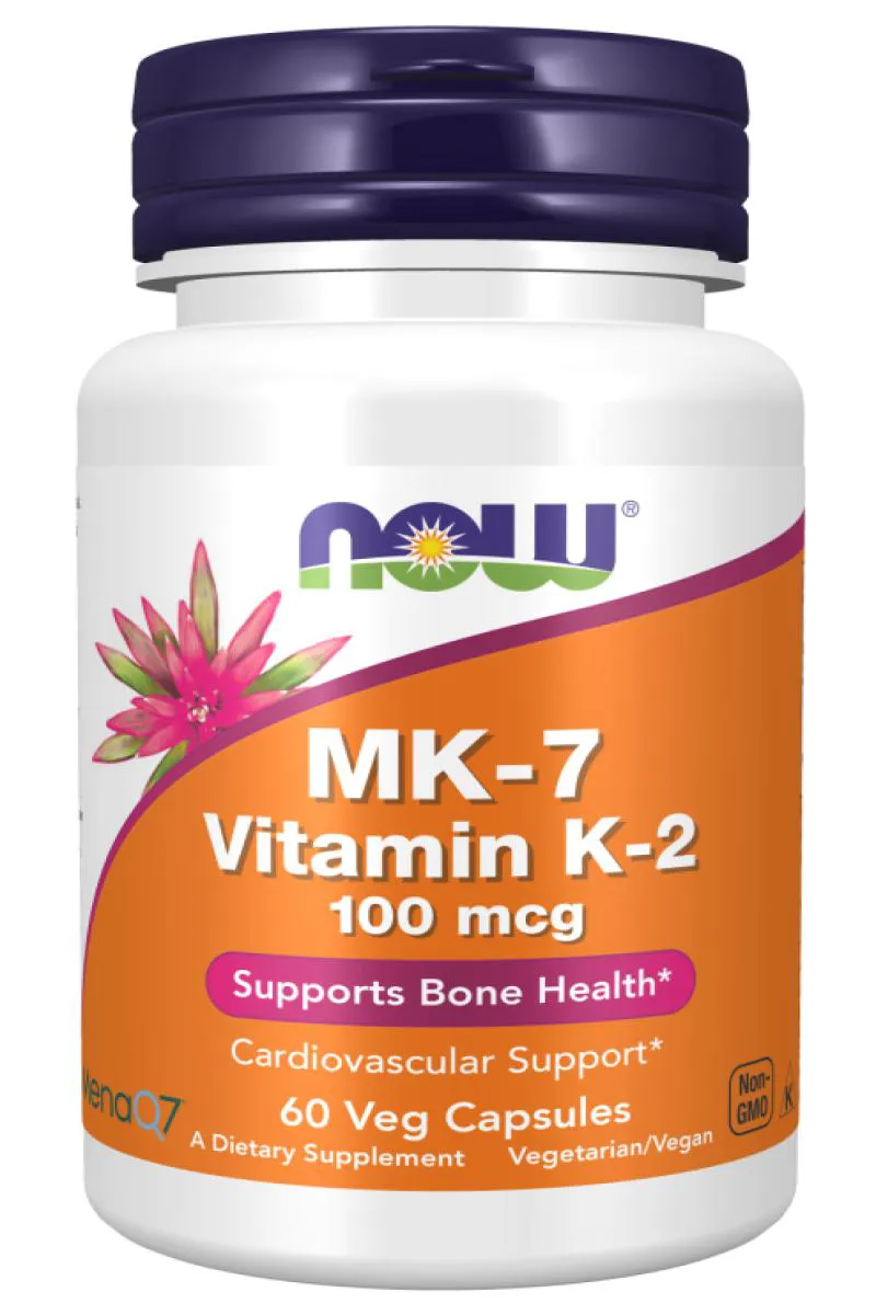Vitamina K2 (MK7) 100mcg 60 Cápsulas Vegetais