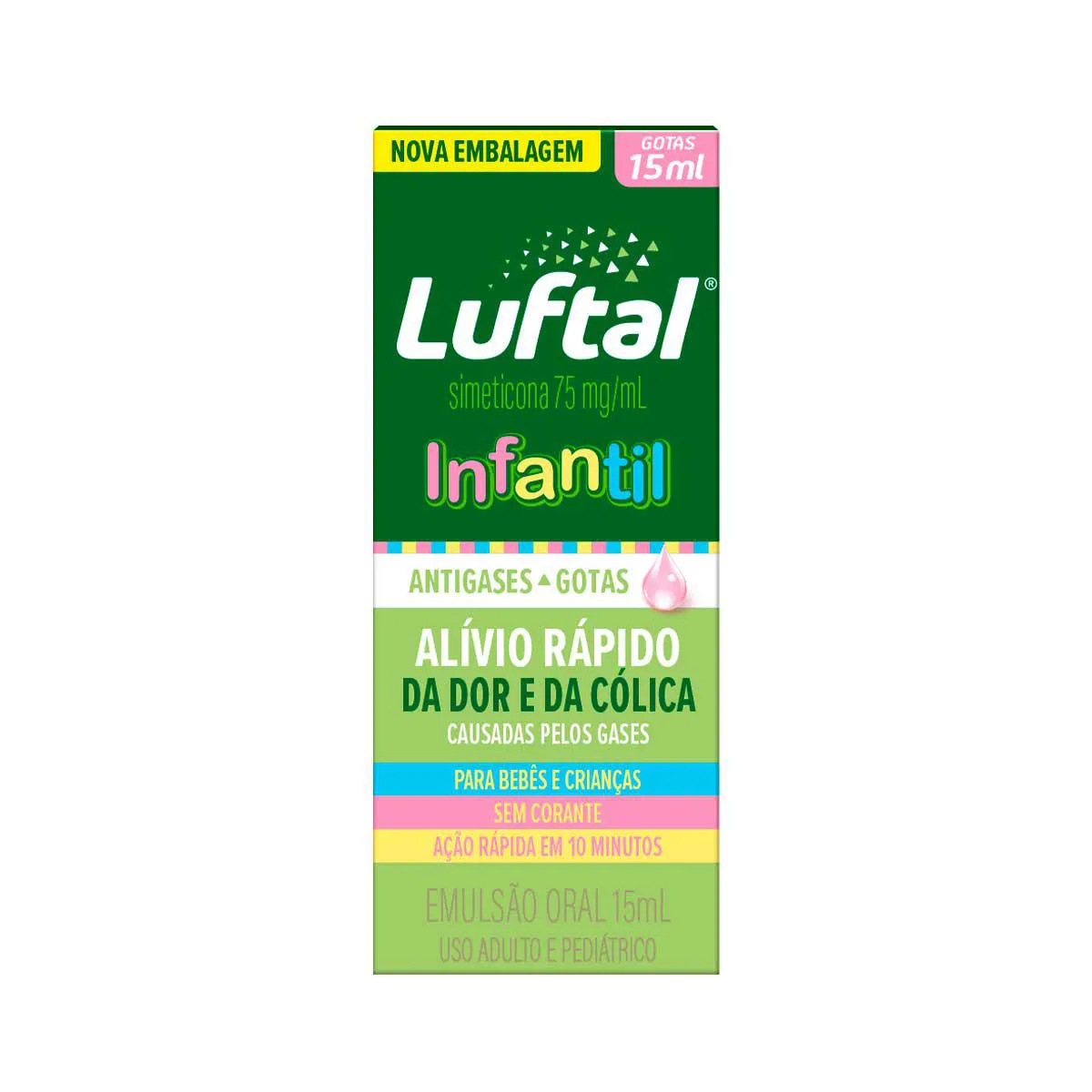 Luftal Infantil Simeticona 75mg/ml Gotas 15ml