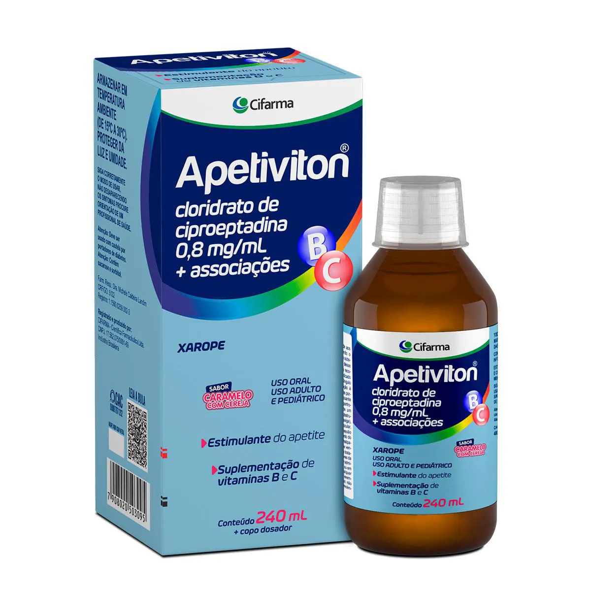 Apetiviton BC Xarope 240ml + Copo dosador