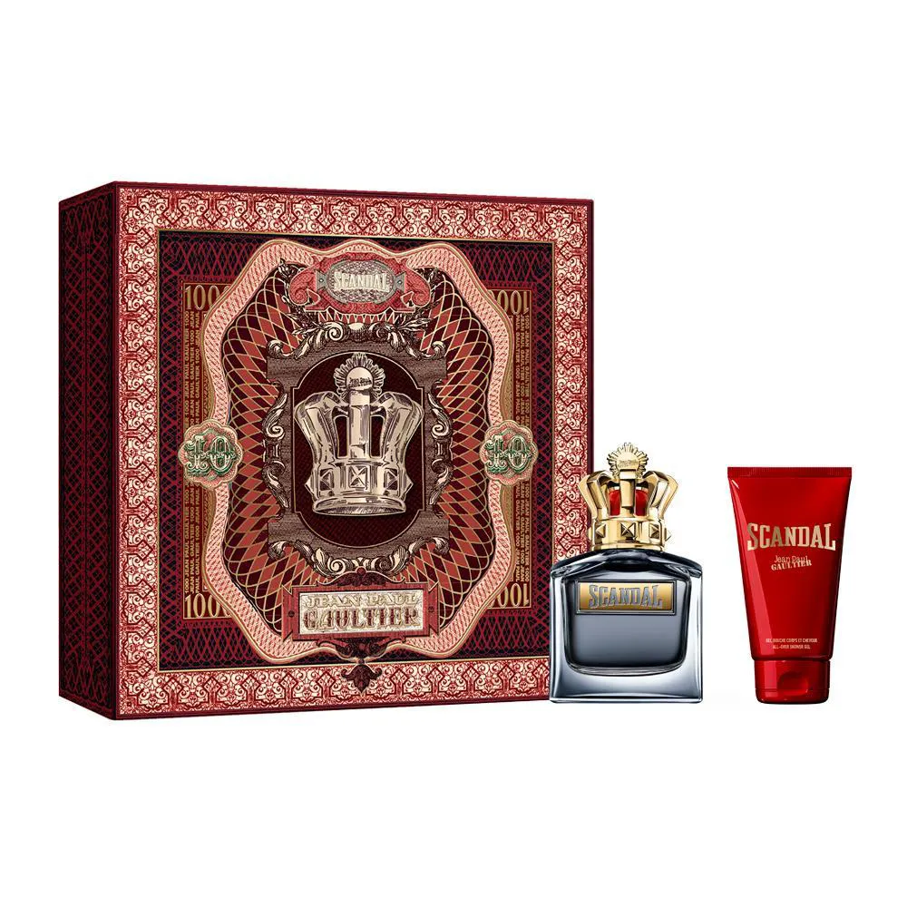 Kit Jean Paul Gaultier Scandal EDT Perfume Masculino 100ml e Gel de Banho 75ml