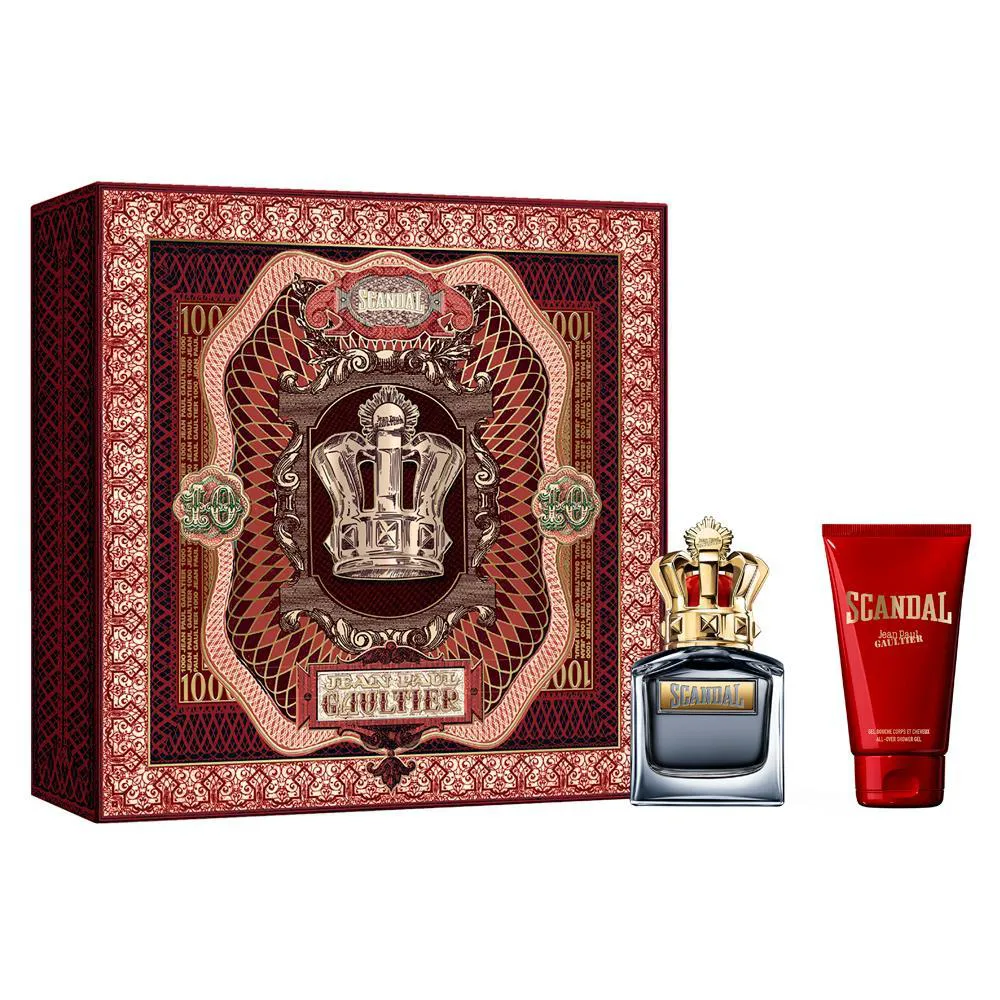 Kit Jean Paul Gaultier Scandal EDT Perfume Masculino 50ml e Gel De Banho 75ml