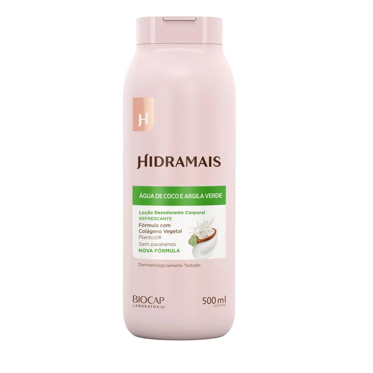 Loção Água De Coco E Argila Verde 500ml