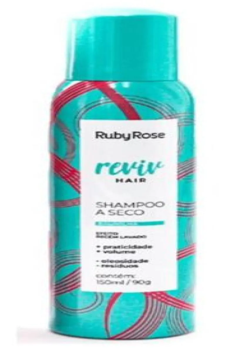 Shampoo À Seco Baunilha Reviv Hair Rubyrose