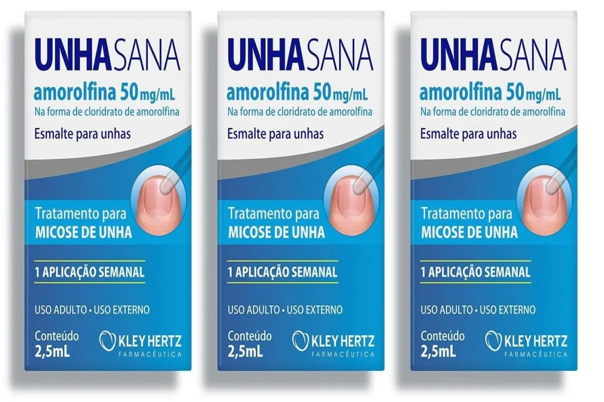 Kit 3 Unhasana Esmalte para as Unhas - Kley Hertz