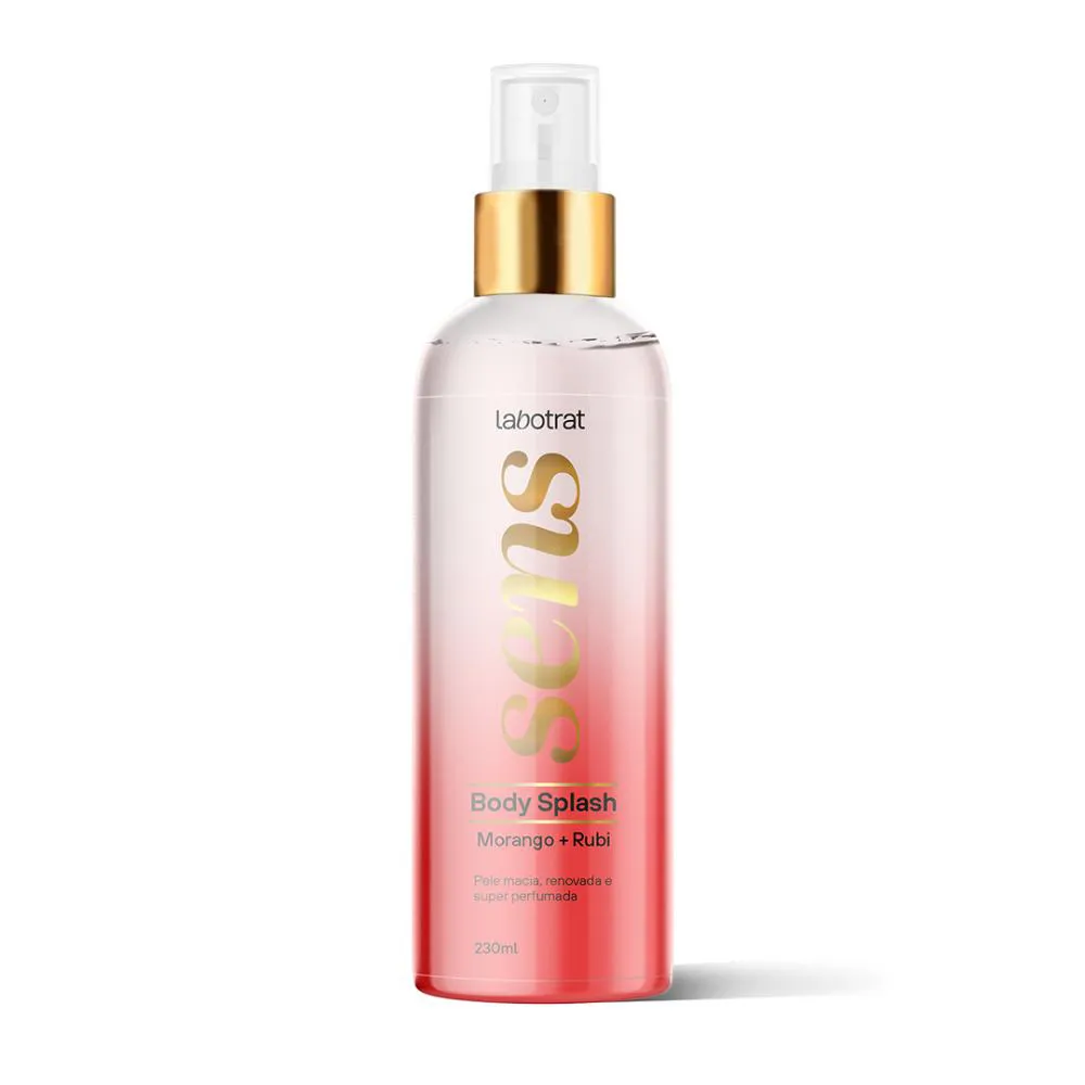 Perfume Body Splash Morango e Rubi Labotrat Sens 230ml