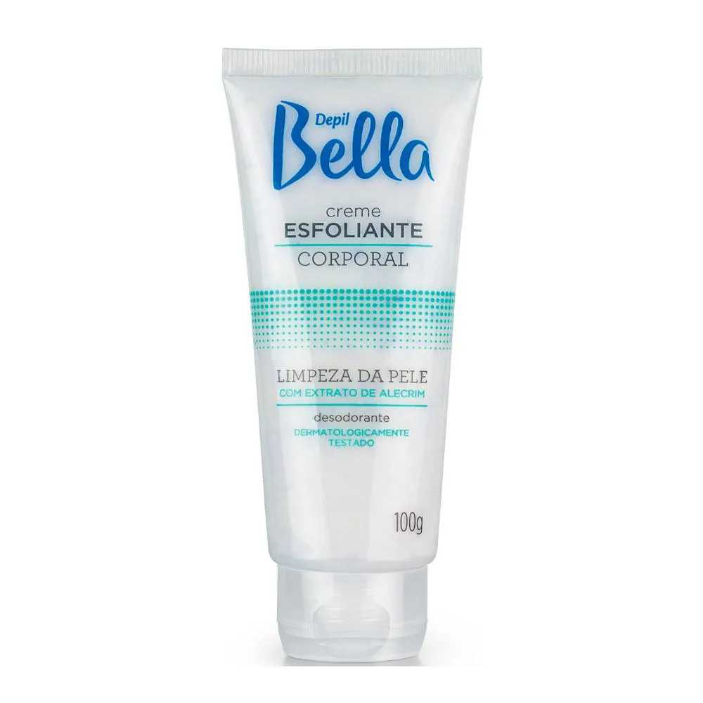 Creme Esfoliante Corporal Extrato Alecrim Depil Bella 100g