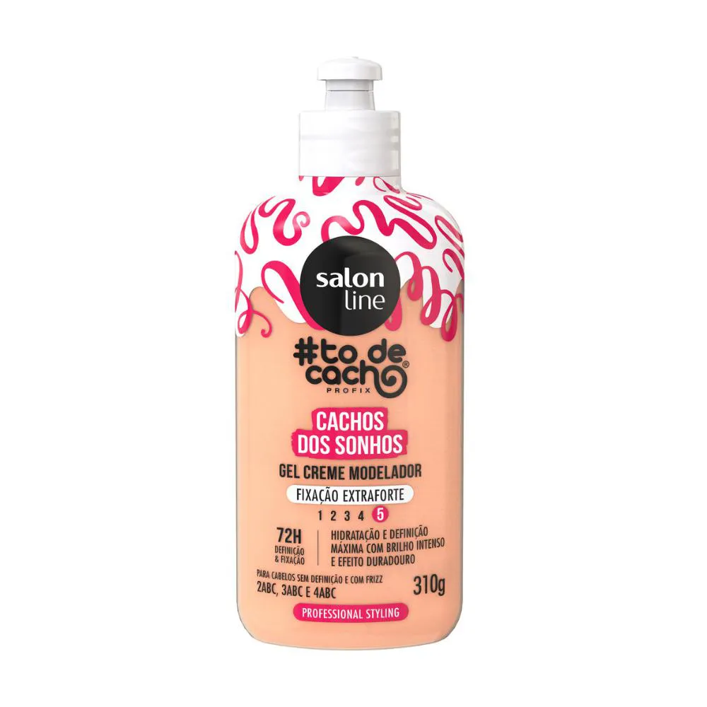 Gel Creme Modelador Definição To De Cachos Salon Line 310g