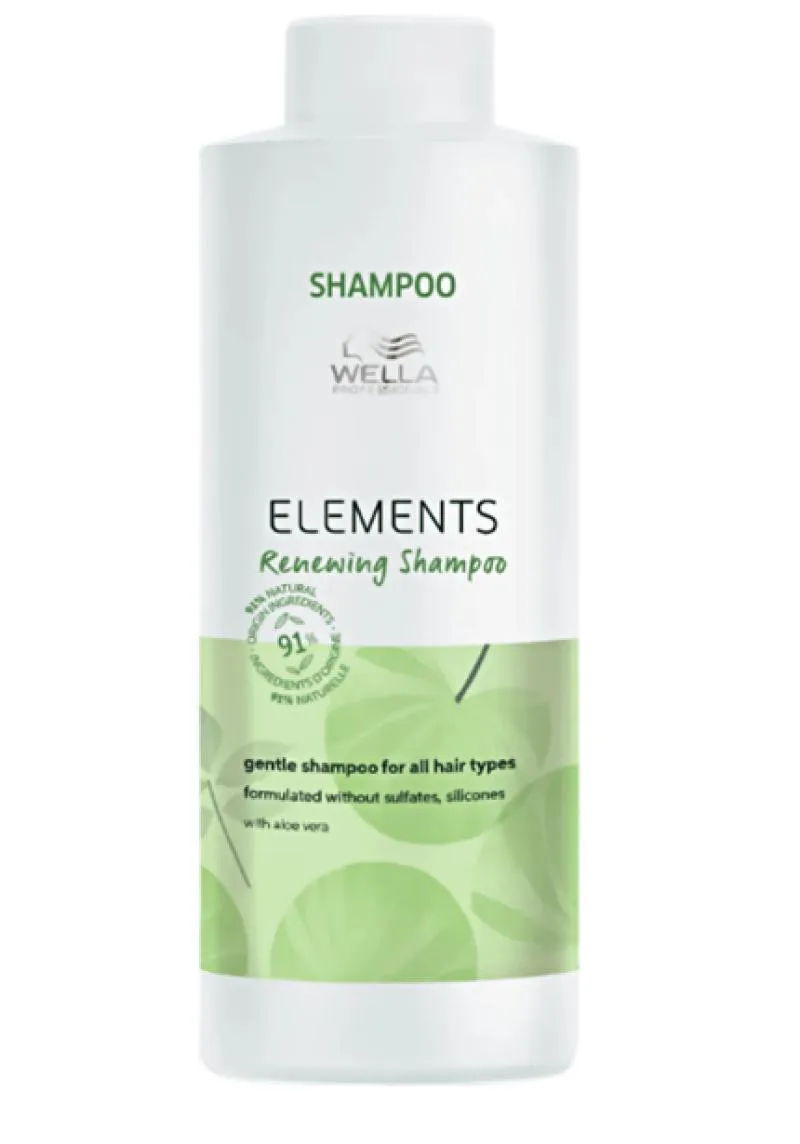 Wella Elements Renewing - Shampoo sem Sulfato 1000ml