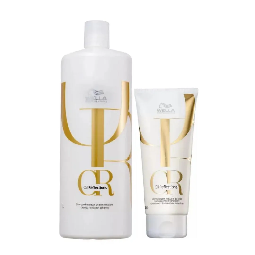 Kit Wella Professionals Oil Reflections Luminous Treatment Duo (2 Produtos)
