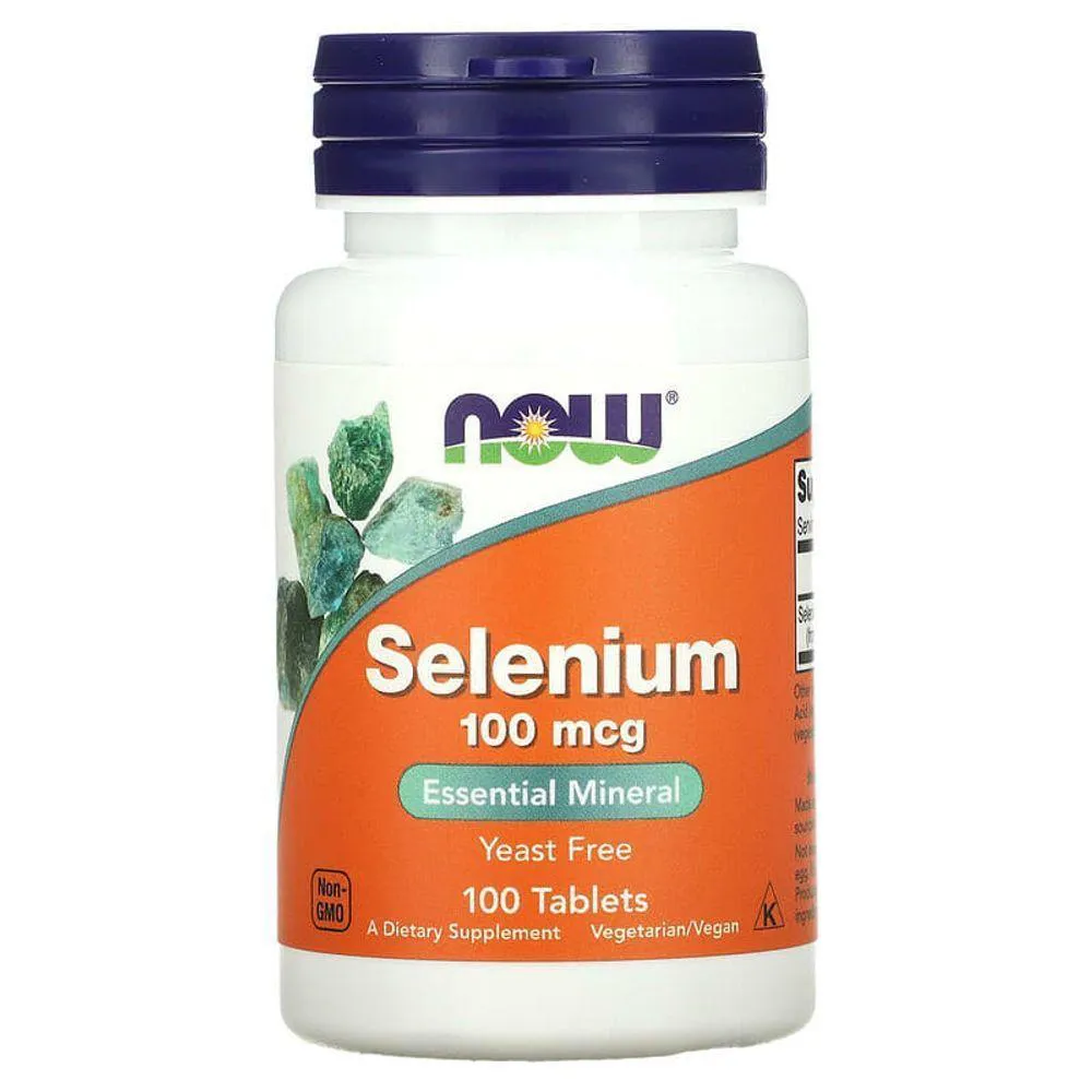 Selenium 100mcg (100) - Now Foods