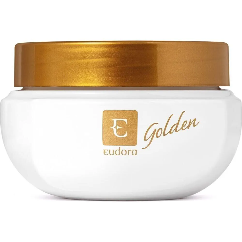 CREME ACETINADO HIDRATANTE DESODORANTE CORPORAL EUDORA GOLDEN 250G
