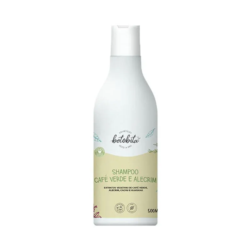 Shampoo Café Verde e Alecrim 500ml - BETOBITA