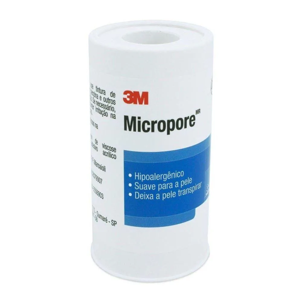 3m Esparadrapo Hospitalar Micropore 10x10