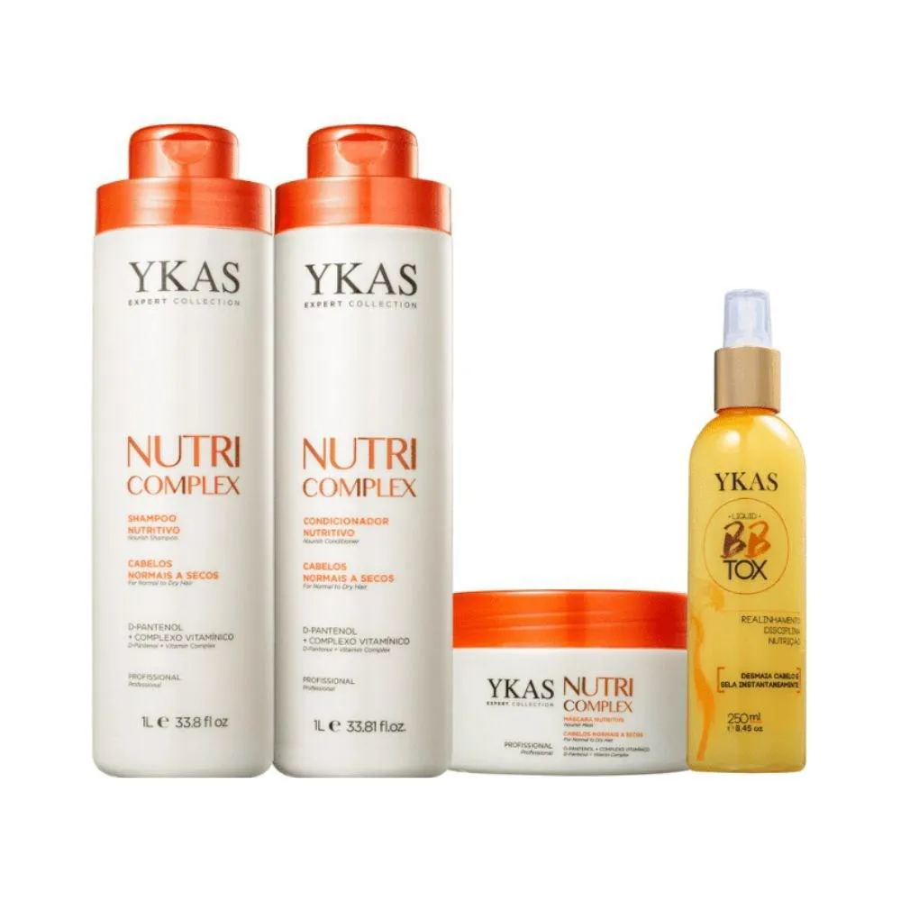 Ykas Nutri Complex Kit Trio Grande + Botox Líquido