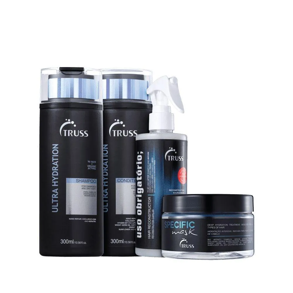 Truss Ultra Hydration Kit Duo + Uso Obrigatório + Máscara Specific 180g