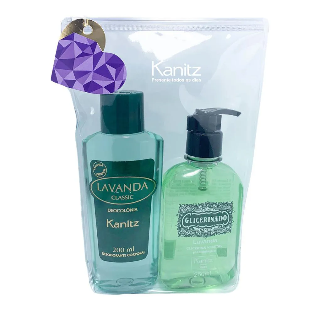 Kit Lavanda Classic 200ml + Sab Liq Lavanda 250ml