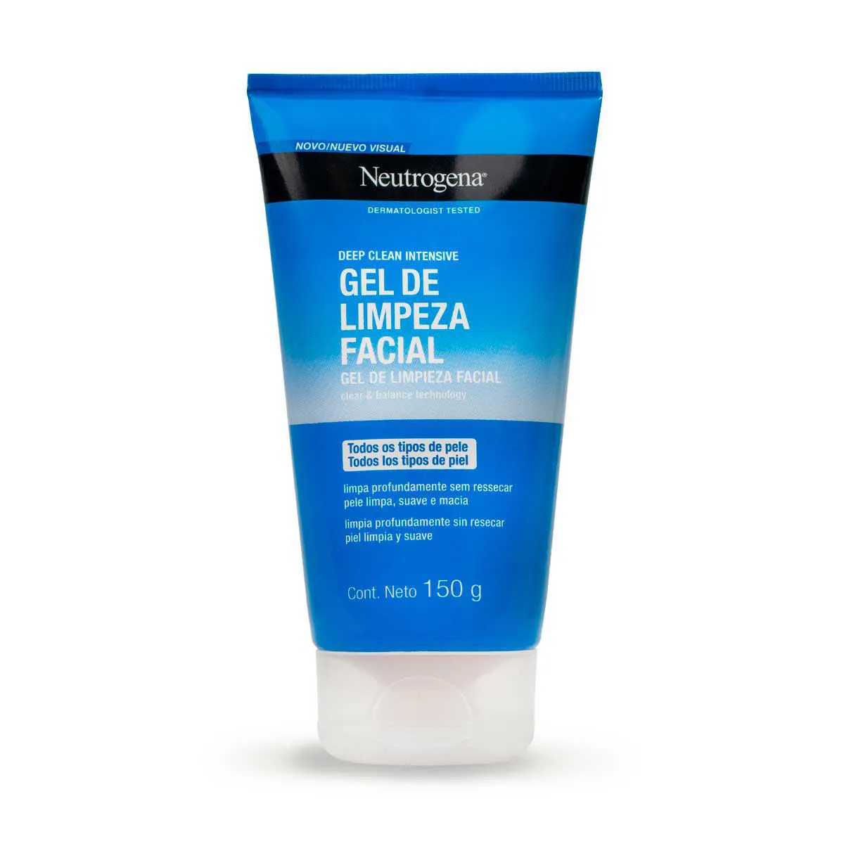 Gel de Limpeza Profunda Neutrogena Deep Clean Pele Mista a Oleosa com 150g