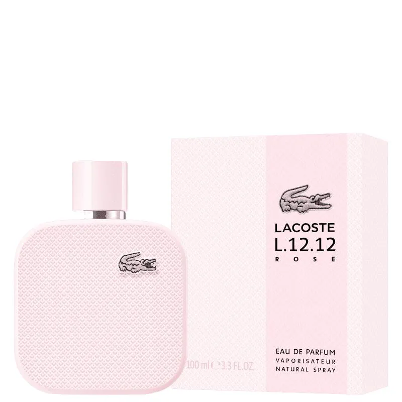 PERFUME LACOSTE L12.12 ROSE EAU DE PARFUM 100ML