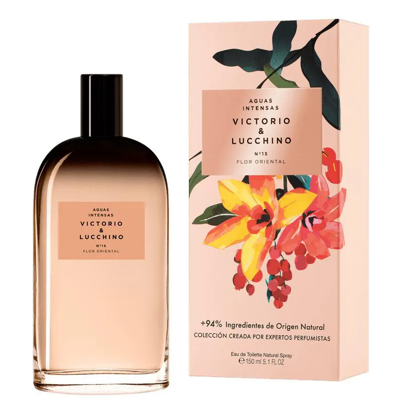 PERFUME VICTORIO & LUCCHINO Nº 15 FLOR ORIENTAL EAU DE TOILETTE 150ML