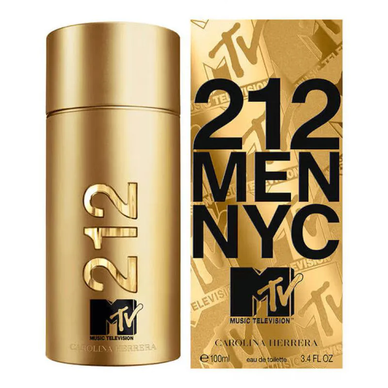 PERFUME CAROLINA HERRERA 212 NYC MEN MTV EAU DE TOILETTE 100ML