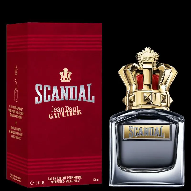 PERFUME JEAN PAUL GAULTIER JPG SCANDAL POUR HOMME EAU DE TOILETTE 50ML