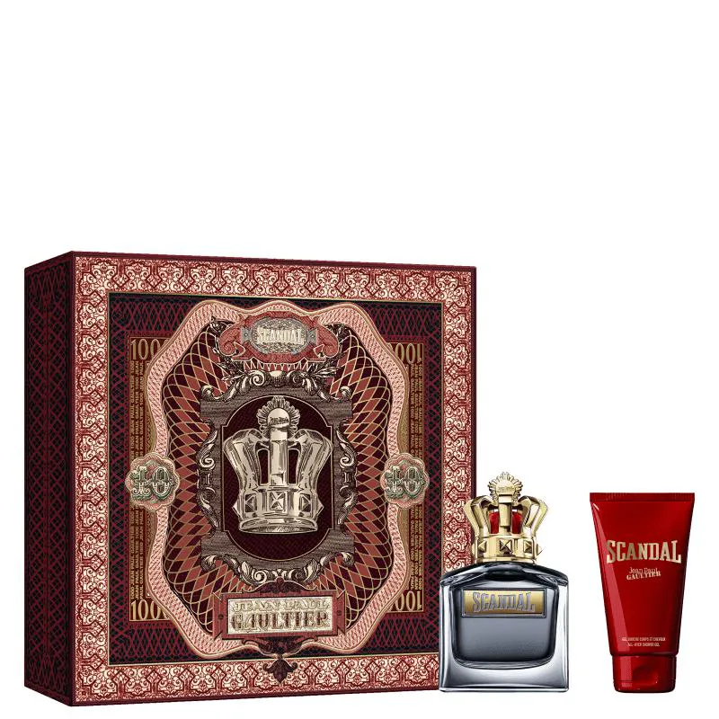 KIT COFFRET JEAN PAUL GAULTIER JPG SCANDAL POUR HOMME EAU DE TOILETTE 100ML + SHOWER GEL 75G