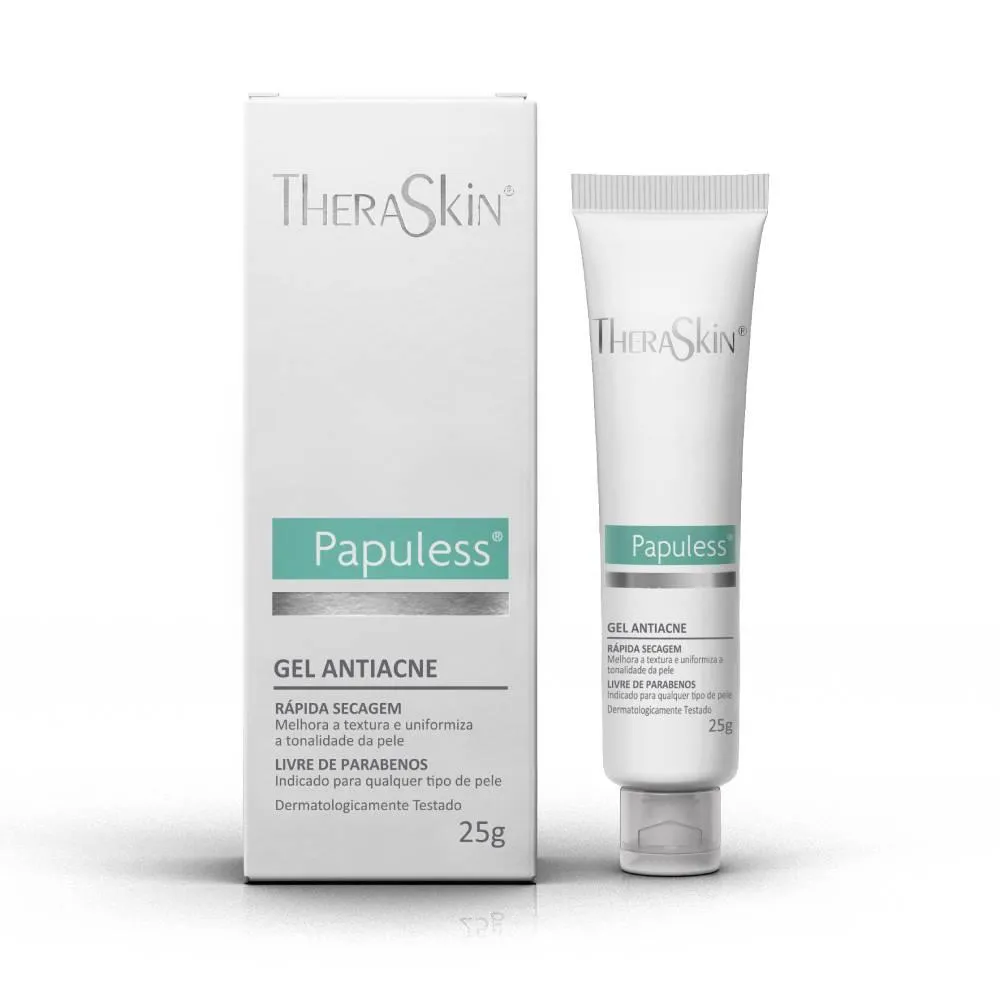 Gel Facial Antiacne Papuless Theraskin 25G