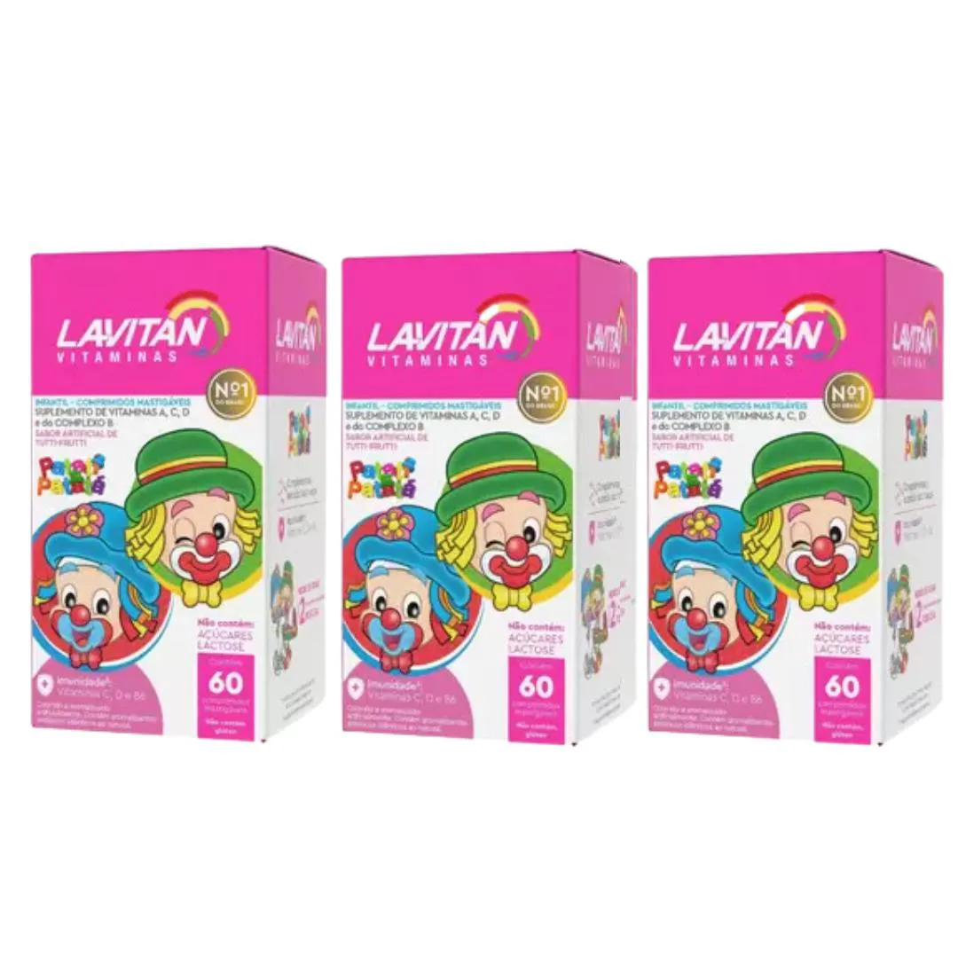 Kit C3 Vitamina Patati Patata Tutti Frutti C60 – Lavitan