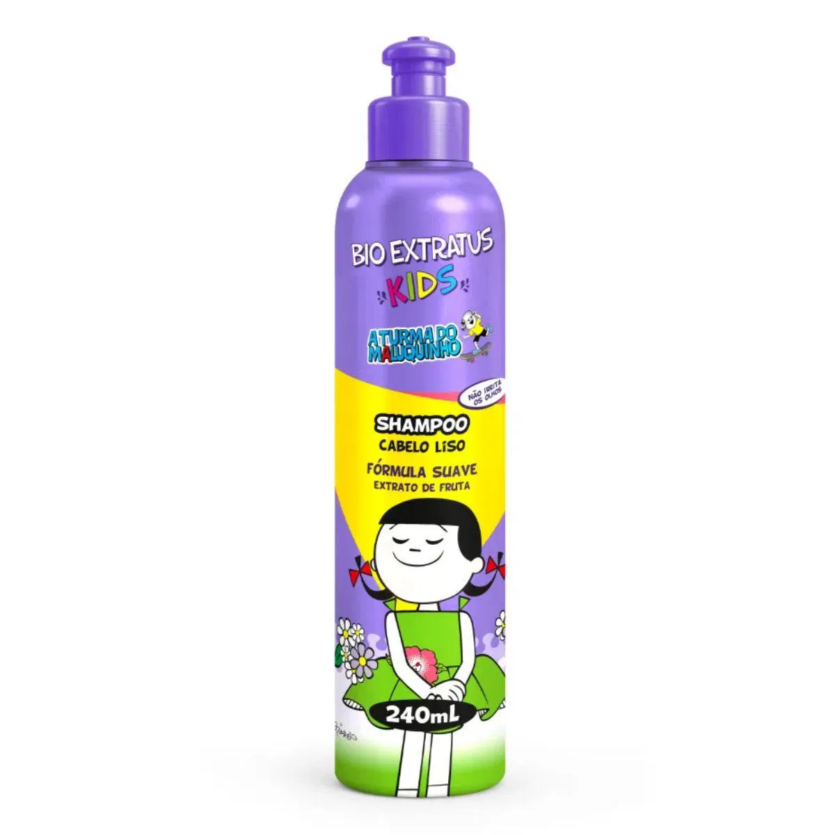 Shampoo Kids Cabelos Lisos Maluquinho 240ml - Bio Extratus