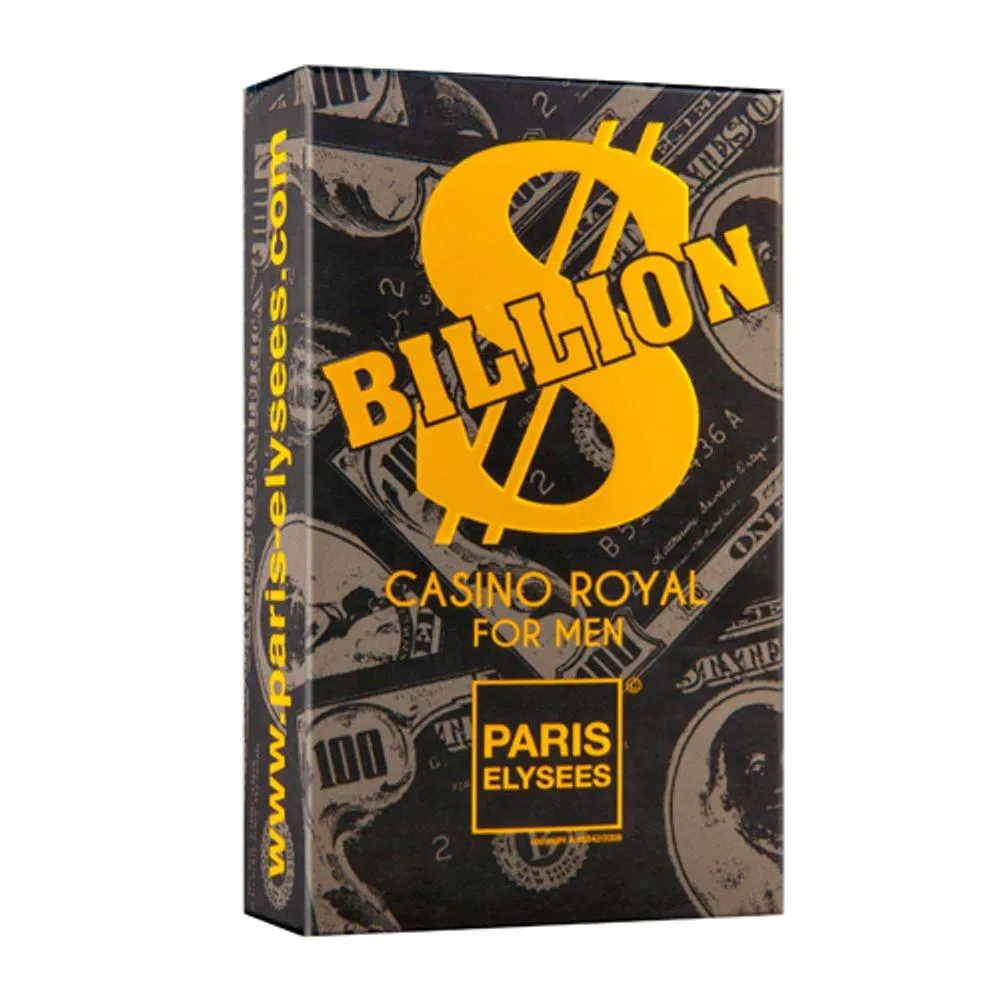 Billion Casino Royal Eau De Toilette Paris Elysees - Perfume Masculino 100ml