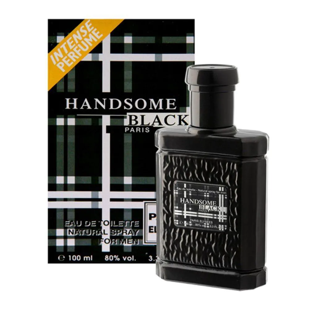 Handsome Black Paris Elysees - Perfume Masculino - Eau de Toilette - 100ml