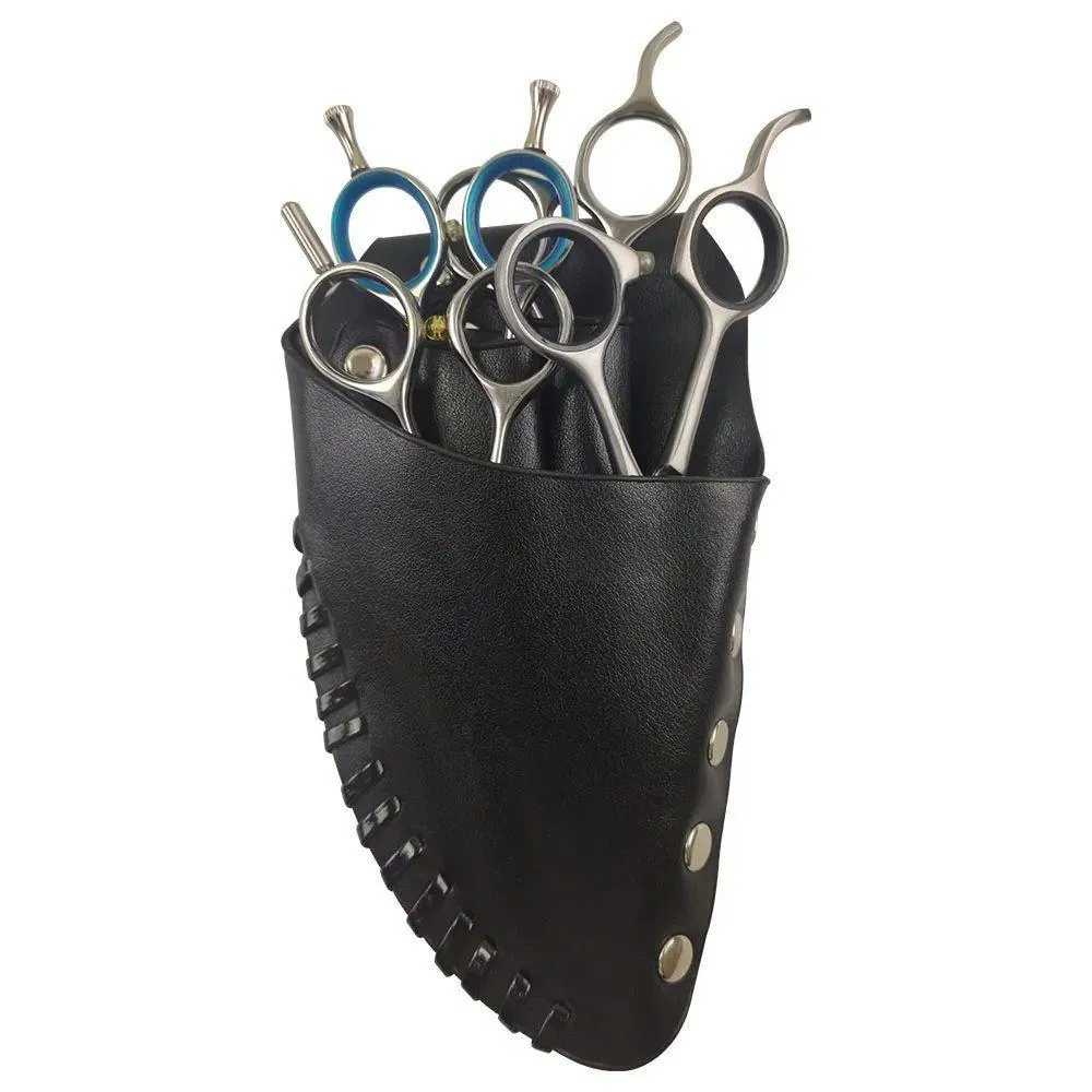Porta Tesouras Coldre Barbeiro Kit 15 Und Cabeleireira
