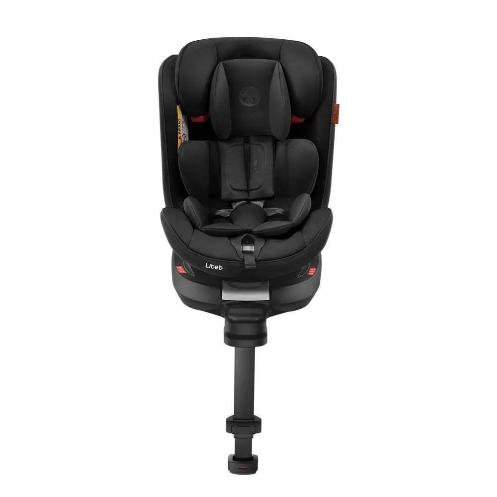 Cadeira Para Auto 0-36 Kgs Isofix Litet Evolve 360 Preta - Bb392 Bb392