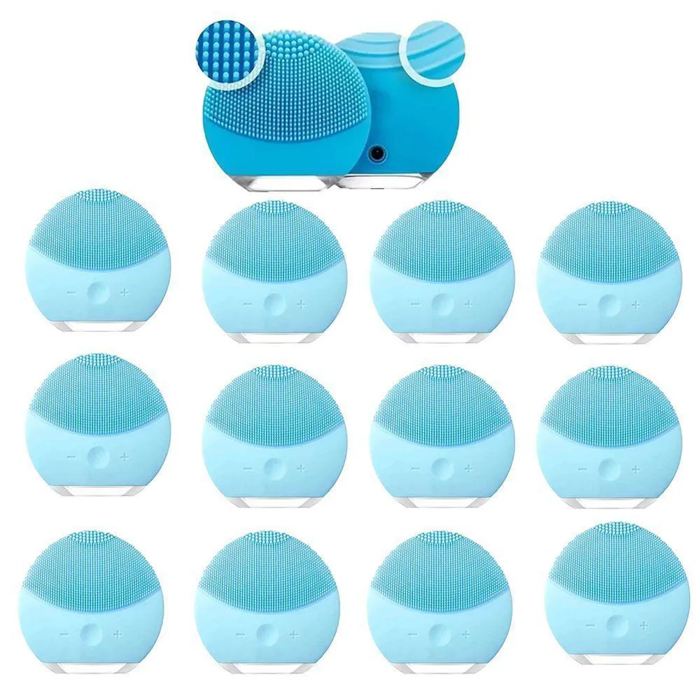 Esponja Massagedora Facial Kit 15 Unidades Eletrica Usb Limpeza Rosto