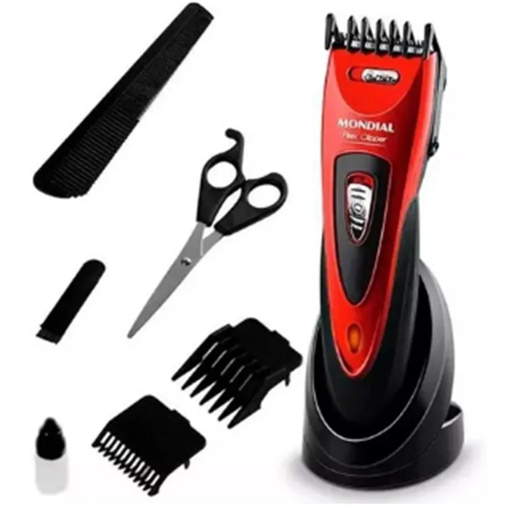 Cortador De Cabelo Sem Fio Flex Clipper Aparador De Cabelo