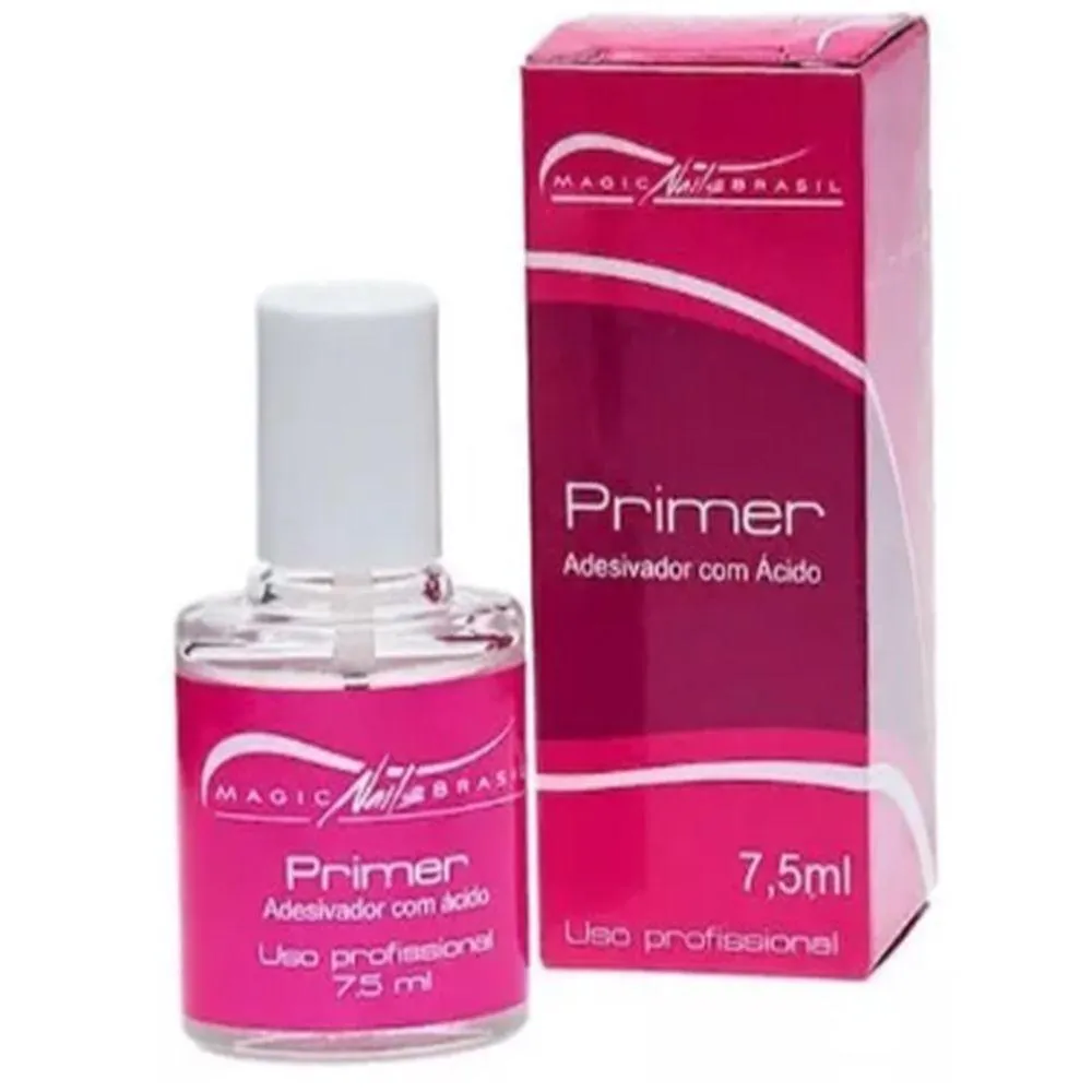 Primer De Unha Magic Nails 7,5Ml Adesivador Com Ácido
