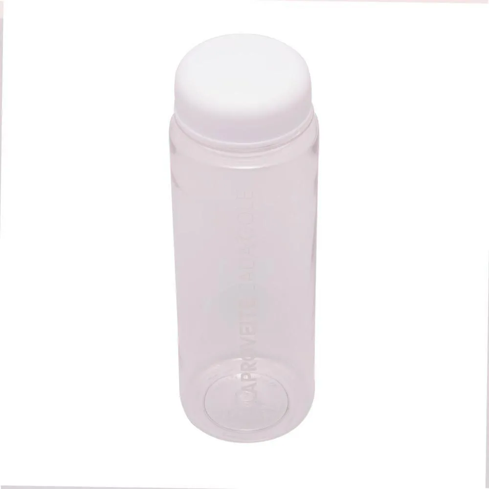 Garrafa Squeeze De Poliestireno Translúcida 520ml