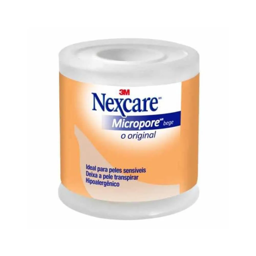 3m Micropore 5,0cmx4,5m Bege