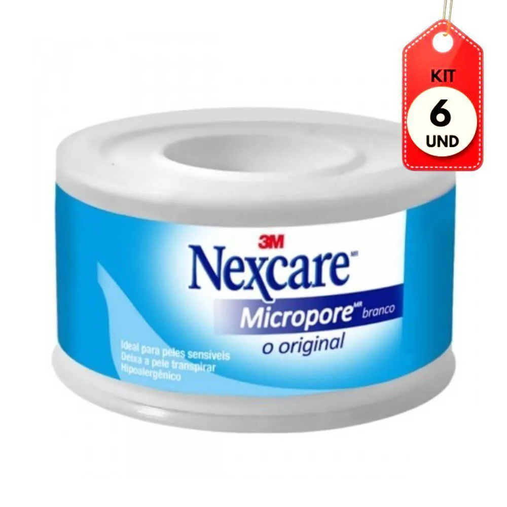 Kit C-06 3m Nexcare Micropore 2,5mmx4,5m