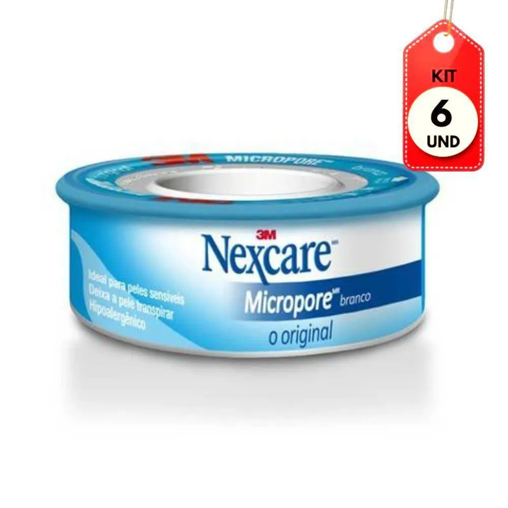 Kit C-06 3m Nexcare Micropore 1,2mmx4,5m