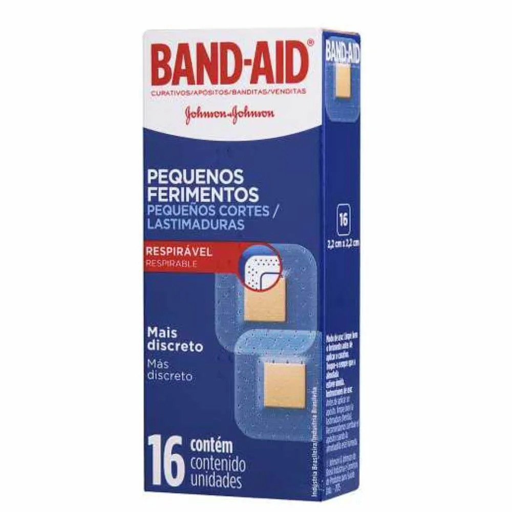 Band Aid Pequenos Ferimentos Curativo C-16
