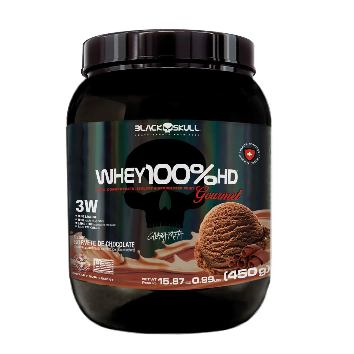 WHEY 100%HD GOURMET 450g NA NA Chocolate