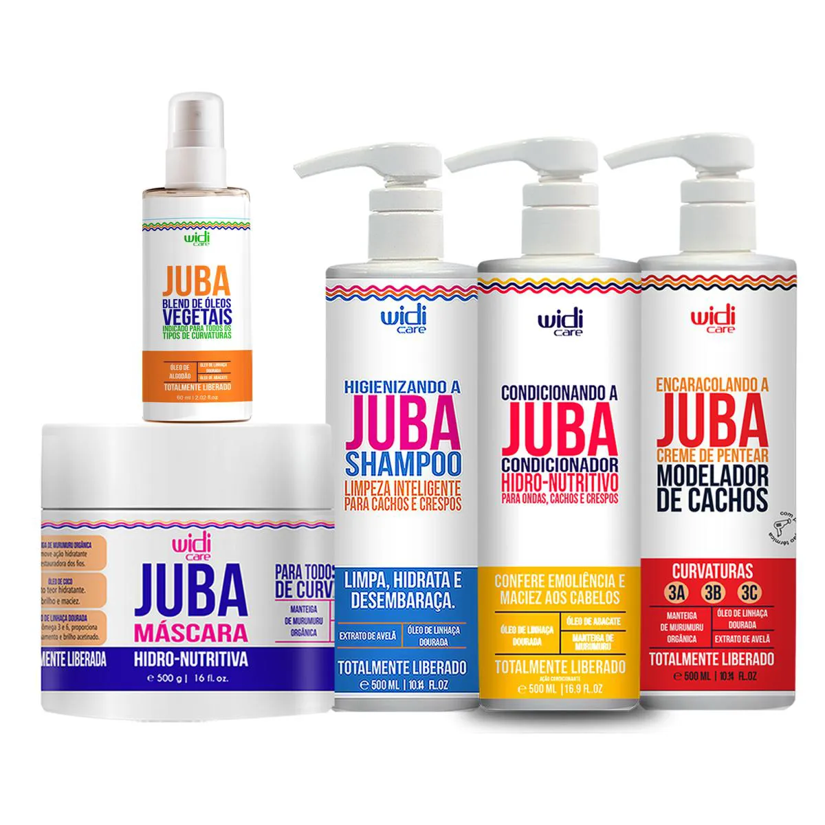 Shampoo Juba Encaracolando Blend Não Resseca 500ml