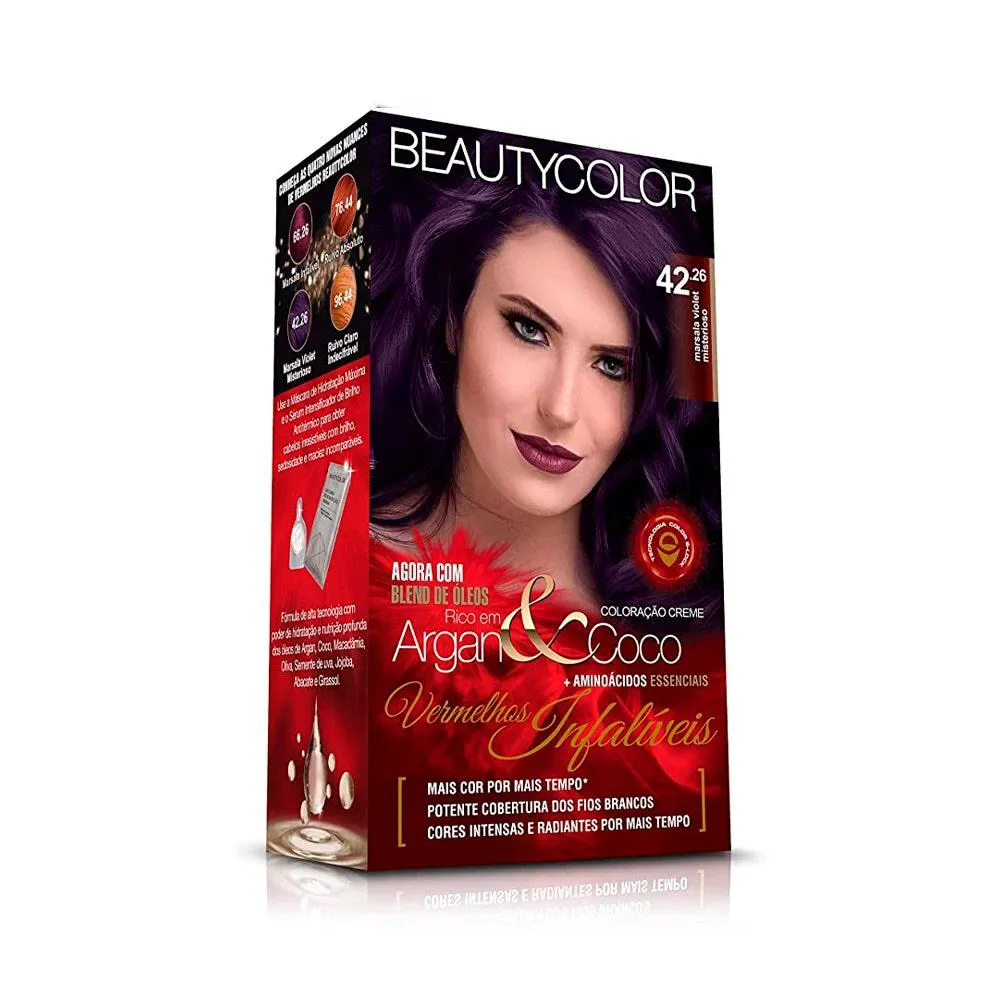 Tintura Beauty Color 42.26 Marsala Violeta Misterioso