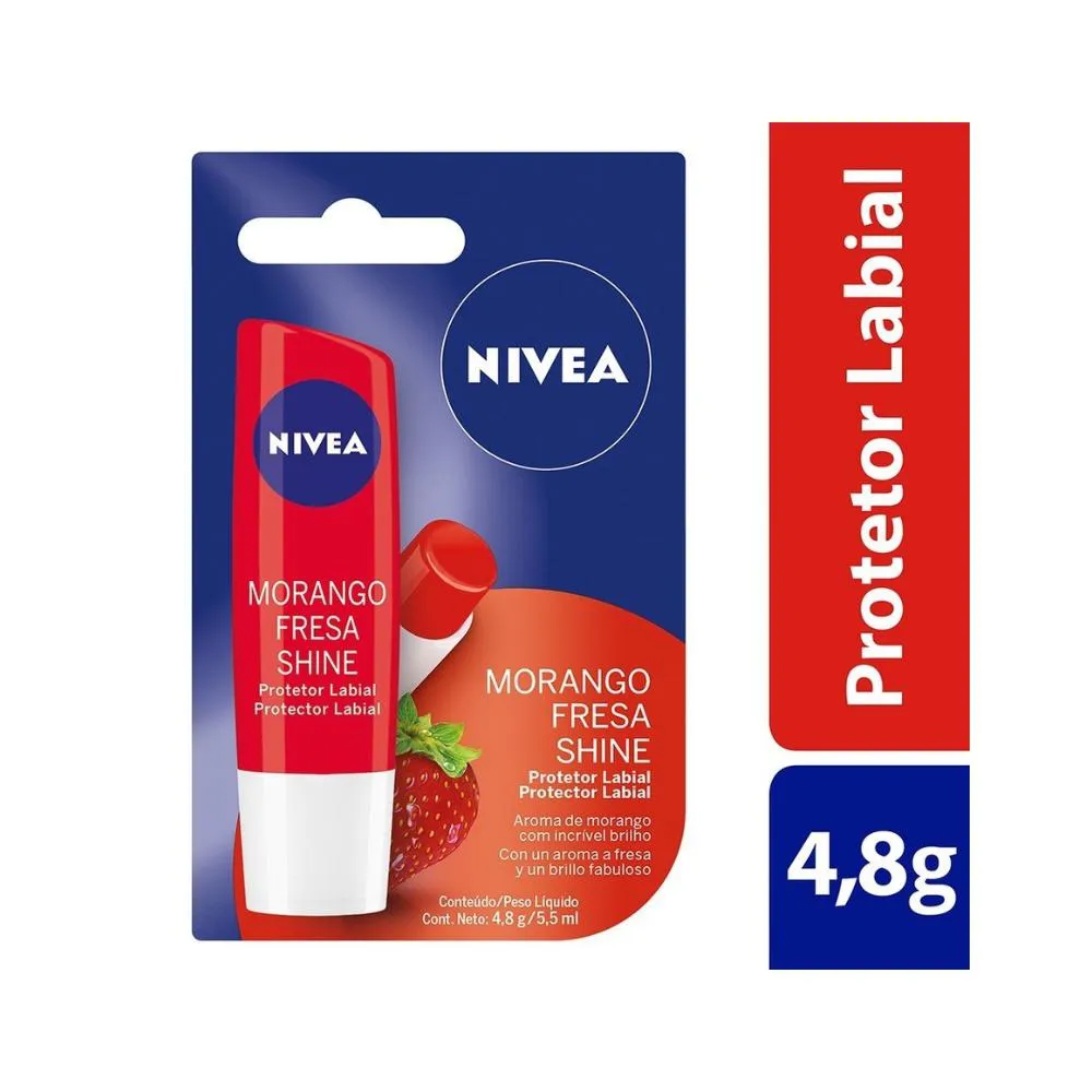 Nivea Lip Care Labial Stars Fruits 4,8G